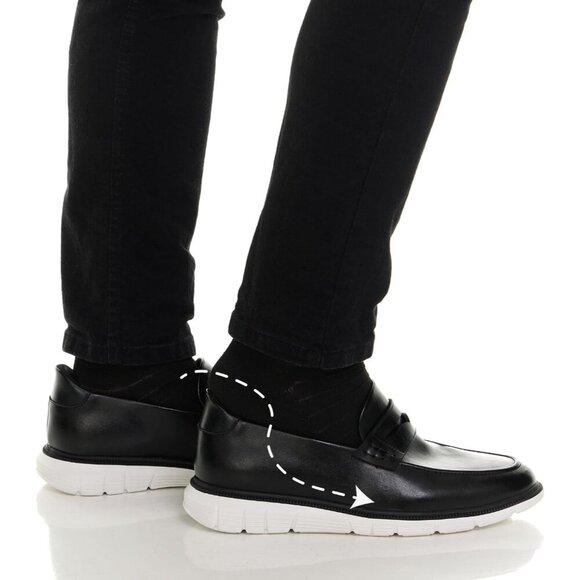 〽️Men\'s Black Marc Joseph New York Mens Empire Street Hands Free Shoes